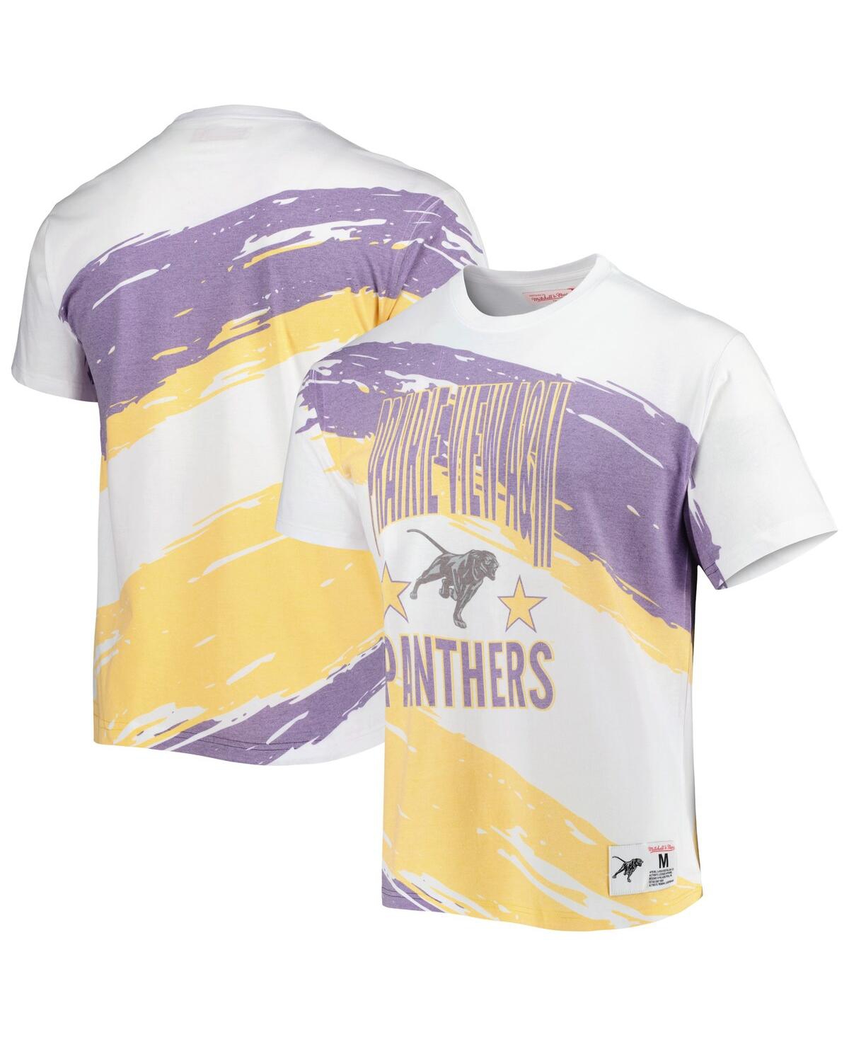 Mitchell & Ness Men's  White Prairie View A&m Panthers Paintbrush Sublimated T-shirt In White