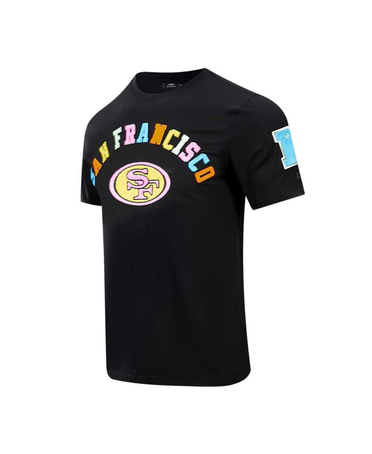 Men's Pro StandardSan Francisco 49ers Neon Graphic T-shirt - Black