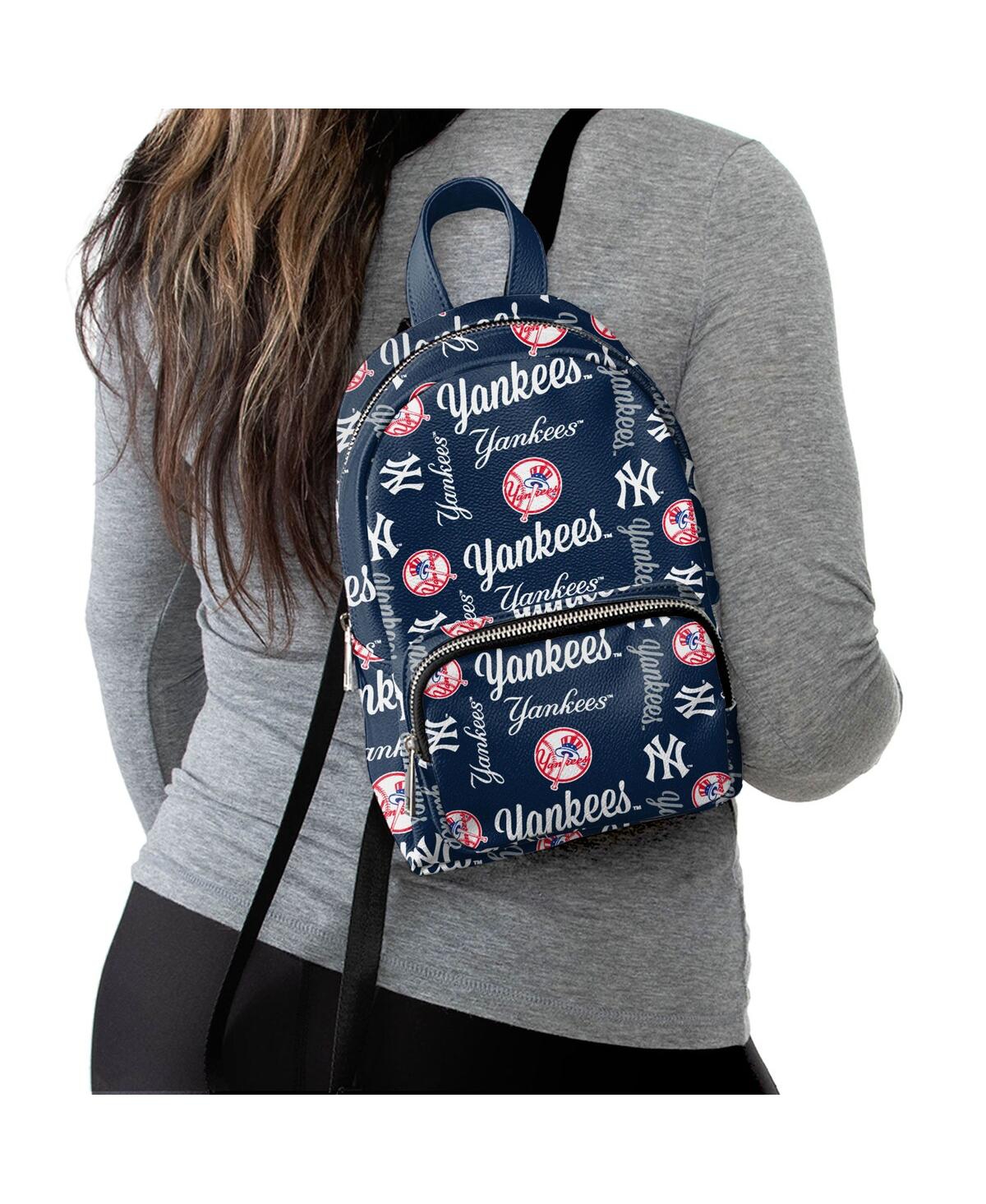 Shop Foco Youth Boys And Girls  Navy New York Yankees Repeat Brooklyn Mini Backpack