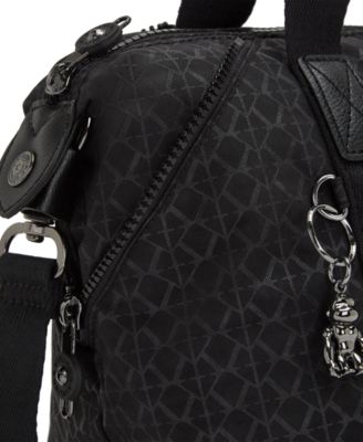 Art Mini Zippered Shoulder Bag