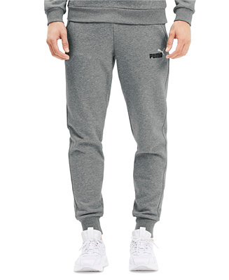 Puma Men\'s Embroidered Logo Fleece Jogger Sweatpants - Macy\'s