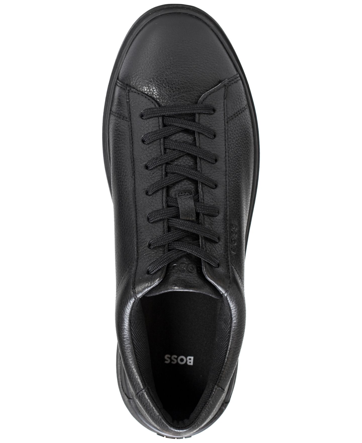 Мужские кроссовки Hugo Boss Clint Lace-Up, цвет: Чёрный — фото 4