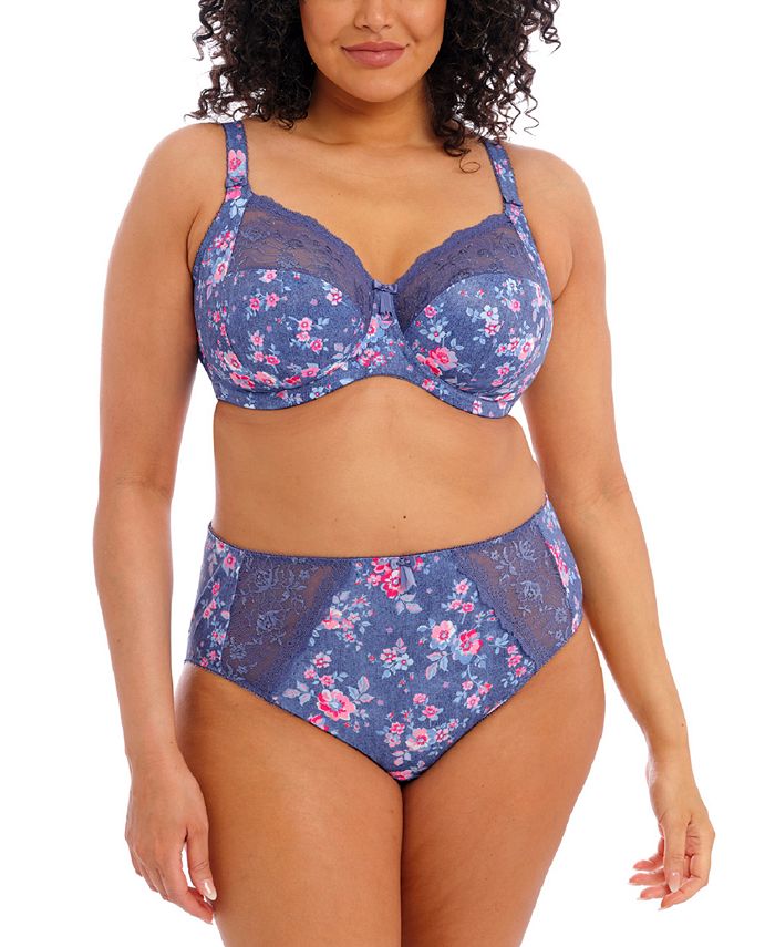Elomi Morgan Stretch Banded Underwired Bra White Fleck – Charles Fay
