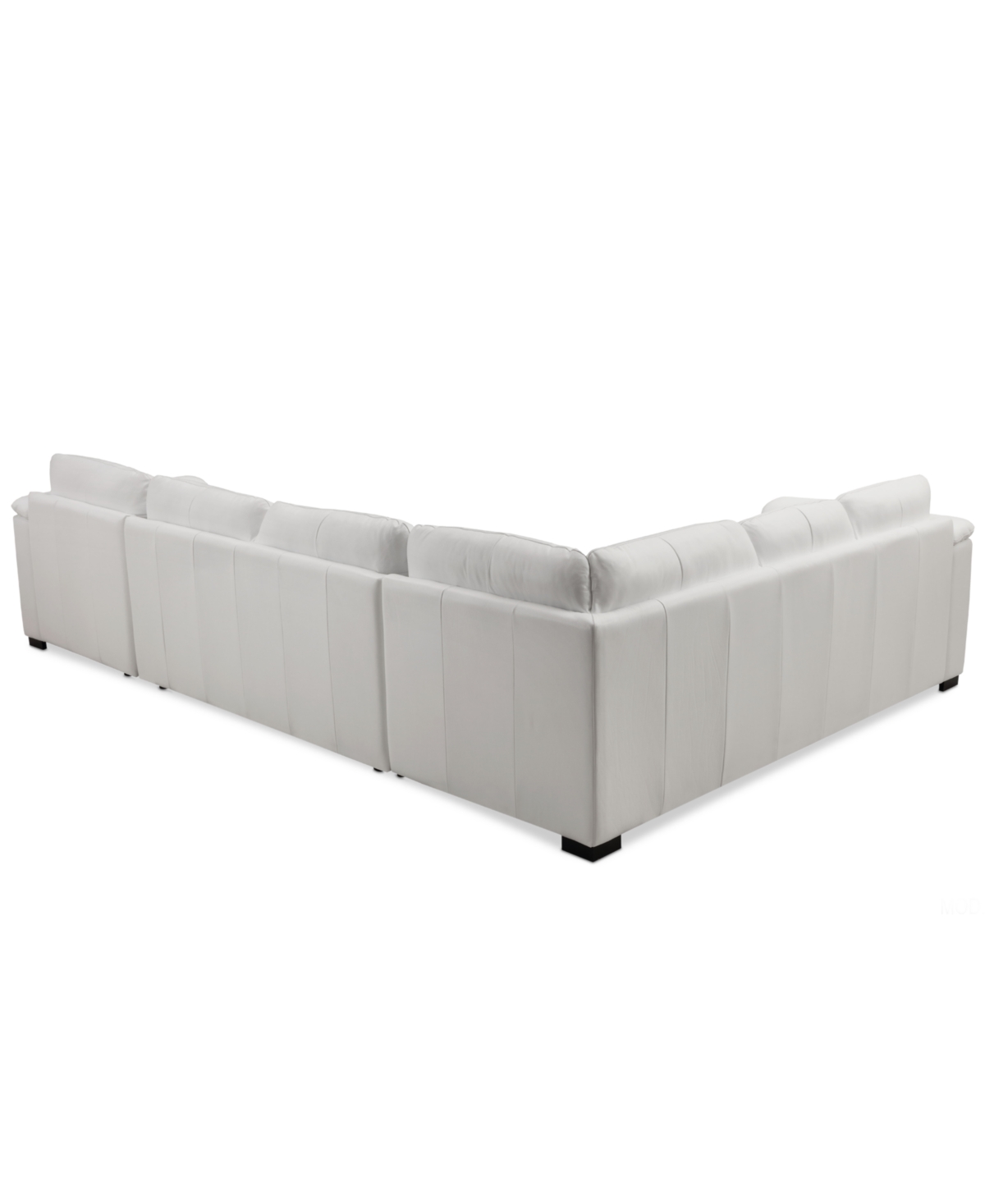 Closeout! Arond 3-Pc. Leather Sectional with Chaise, Created for Macy's