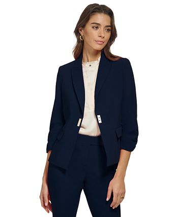 Dkny blue new arrivals blazer
