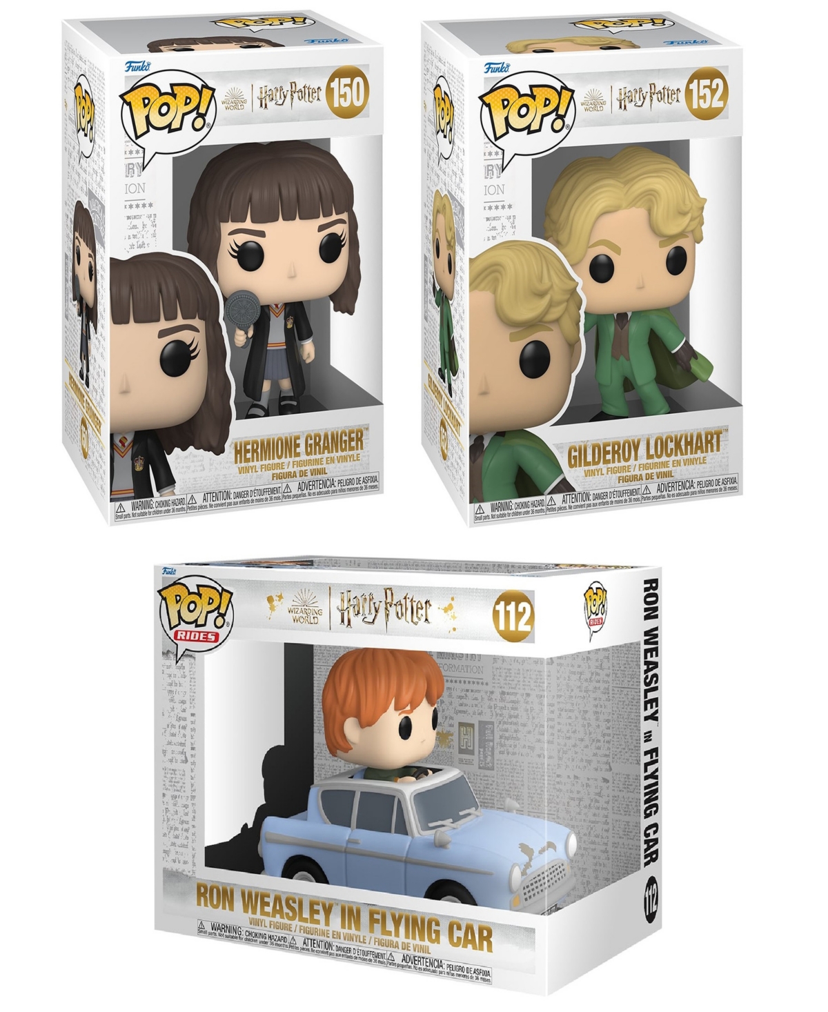 Shop Funko Pop Movies Harry Potter The Chamber Of Secrets 20th Anniversary Collectors Set In Multi