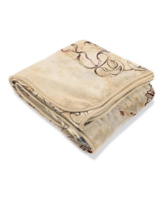 Marauders Map Silk Touch Throw, 70" x 50"