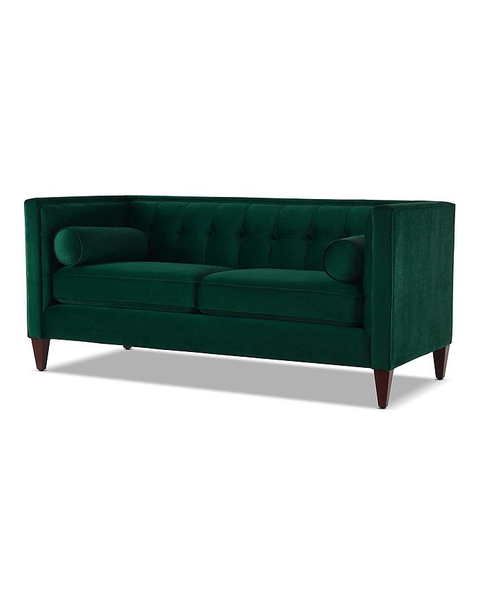 Jennifer Taylor Home Jack 70" Modern Tuxedo Tufted Loveseat Macy's