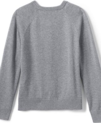 Girls School Uniform Cotton Modal Cardigan Sweater