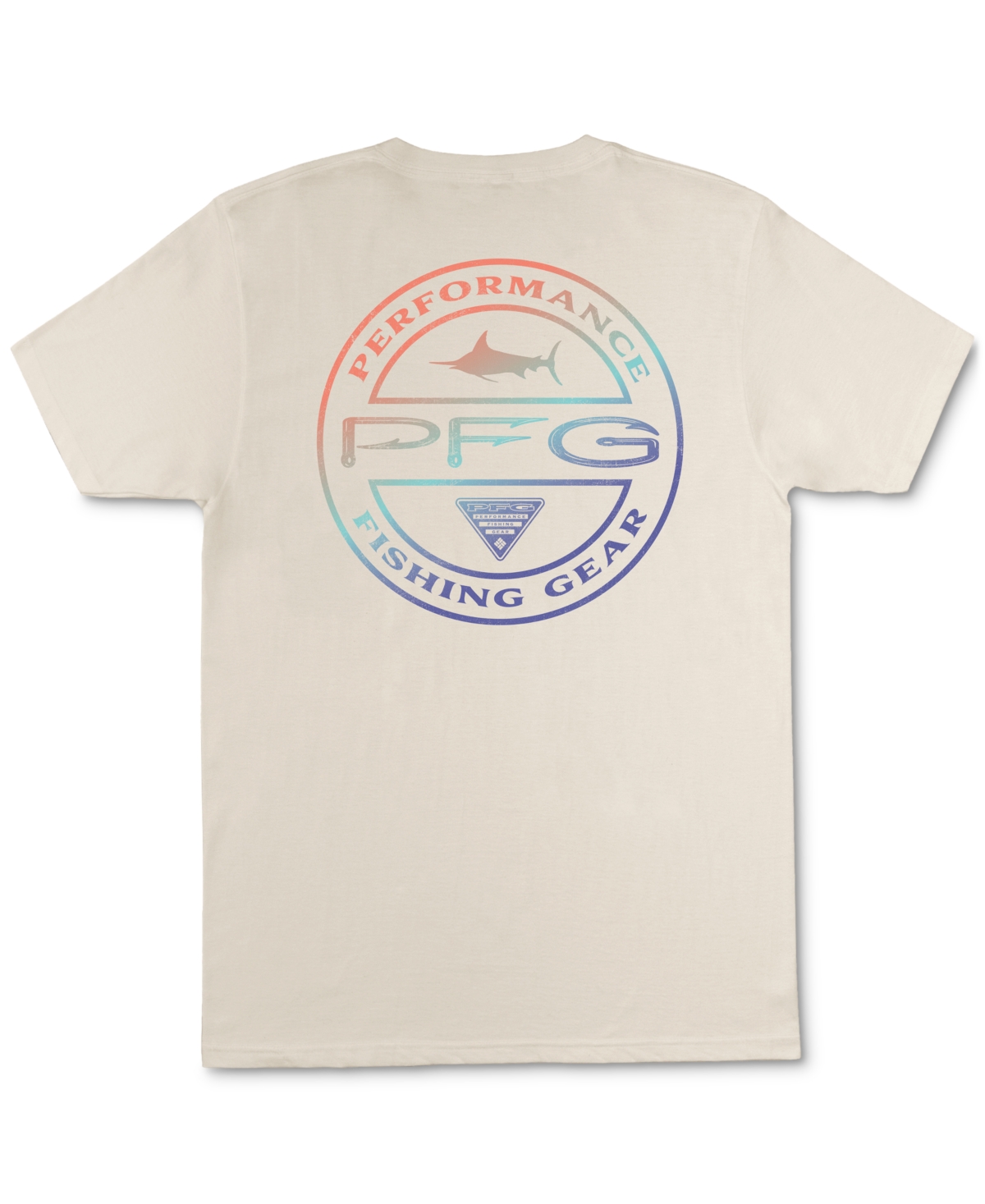 Columbia Men's Performance Fishing Gear Short-Sleeve Crewneck Graphic T- Shirt
