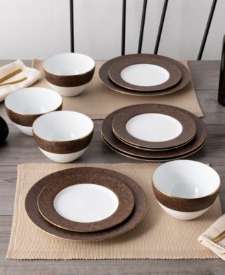 Tozan Set of 4 Salad Plates, 8.25"