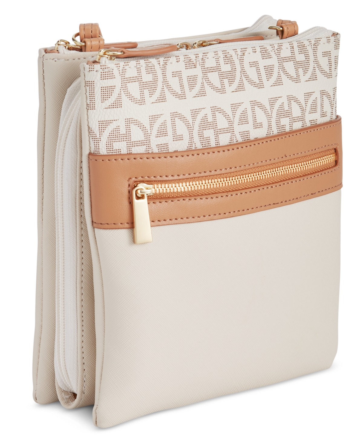 Giani Bernini Dasher Signature Monogram Colorblock Mini Crossbody, Created for Macy's