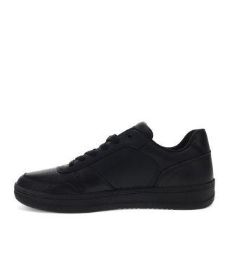 Men's Drive Faux-Leather Low Top Lace-up Sneakers