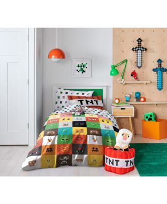 Twin minecraft clearance bedding