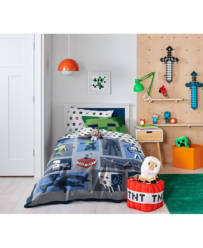 Minecraft best sale twin blanket
