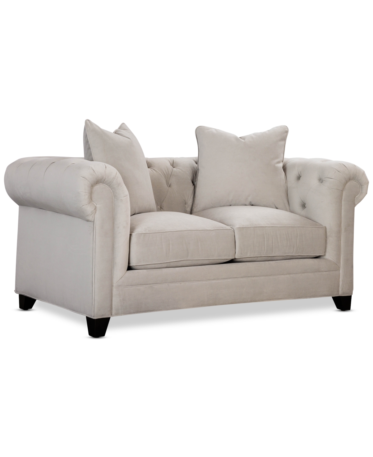 Furniture Kallison 68" Fabric Loveseat, Created For Macy's In Grey