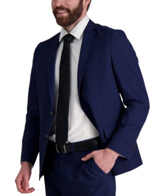 Men's Solid Textured Stripe Tie