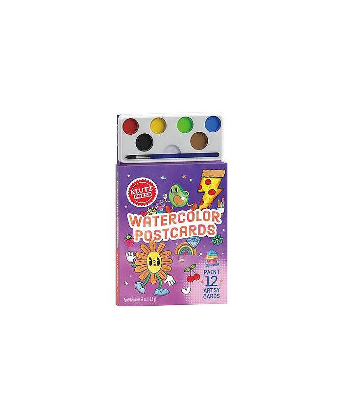 Barnes & Noble Watercolor Postcards by Editors of Klutz Macy's