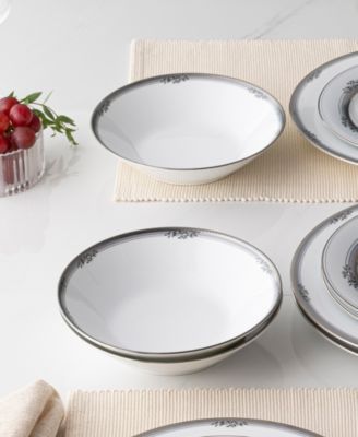 Laurelvale Set of 4 Soup Bowls, 7.50", 12 oz.