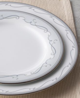 Satin Flourish 12-Piece Dinnerware Set, Service For 4