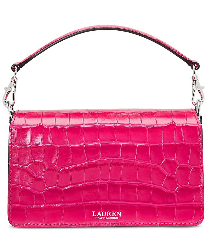 Lauren Ralph Lauren Tayler Mini Leather Crossbody Bag Macy's
