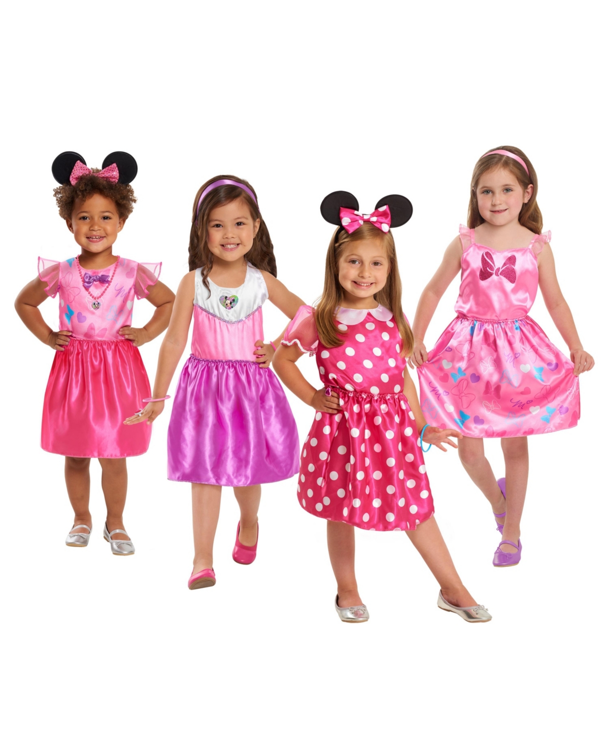 Shop Minnie Mouse Disney Junior  Bowdazzling Dress Up Trunk Set, 21 Pieces In Multi