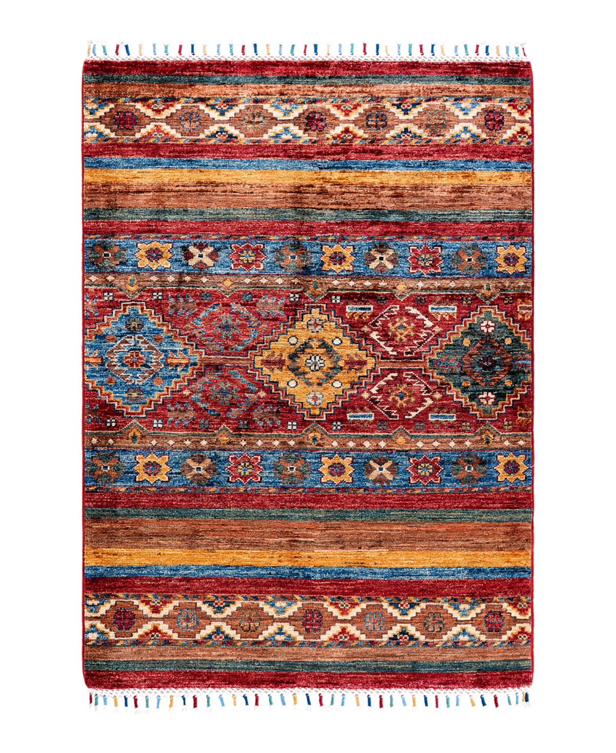Adorn Hand Woven Rugs Serapi M1982 10' x 13'6in Area Rug - Mist