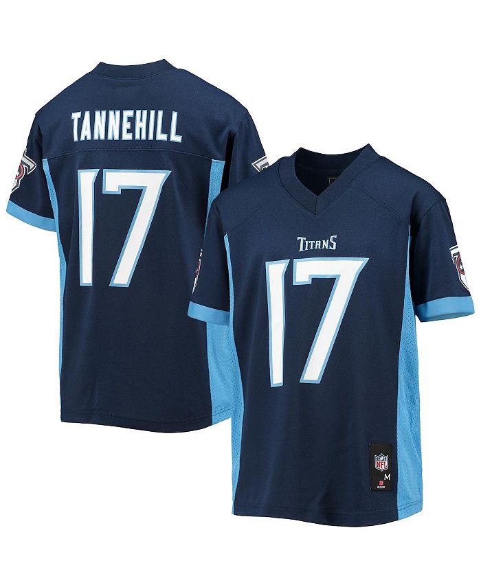 Outerstuff Big Boys and Girls Ryan Tannehill Navy Tennessee Titans Replica  Player Jersey - Macy's