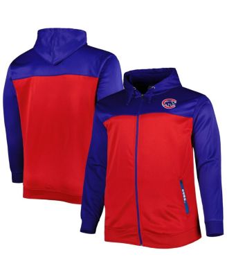 Chicago Cubs Profile Men's Big & Tall Logo Hoodie XLT