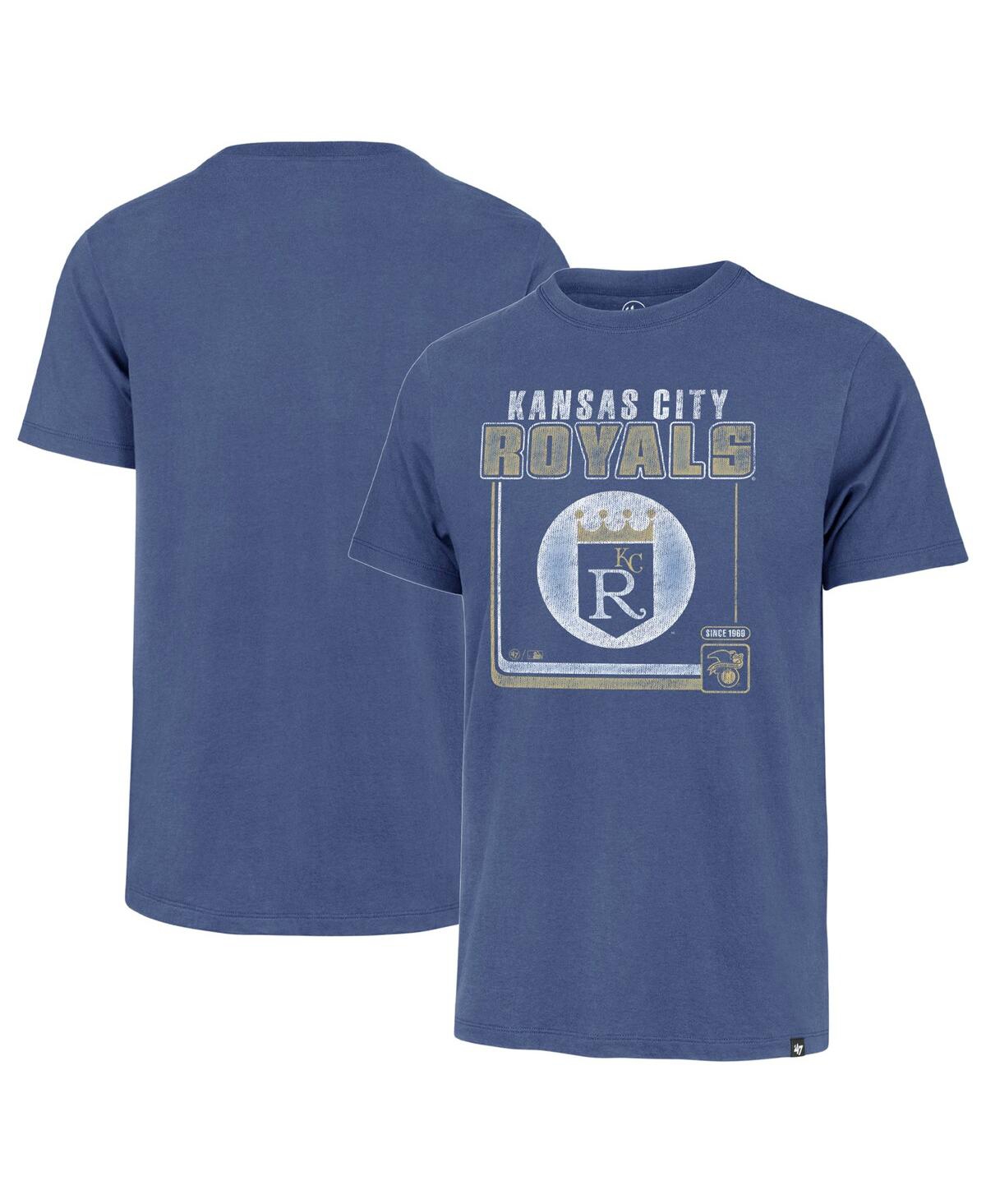 47 Brand Men's ' Royal Kansas City Royals Borderline Franklin T-shirt