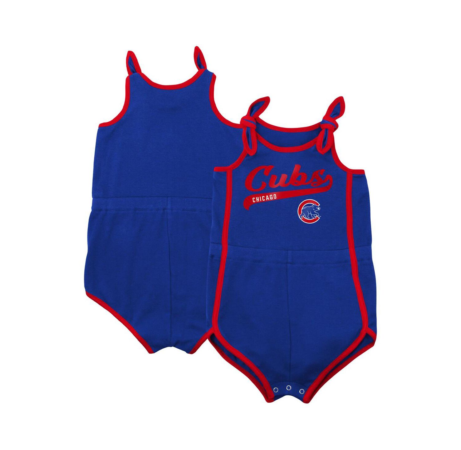 Little Boys and Girls Royal Chicago Cubs Hit and Run Bodysuit