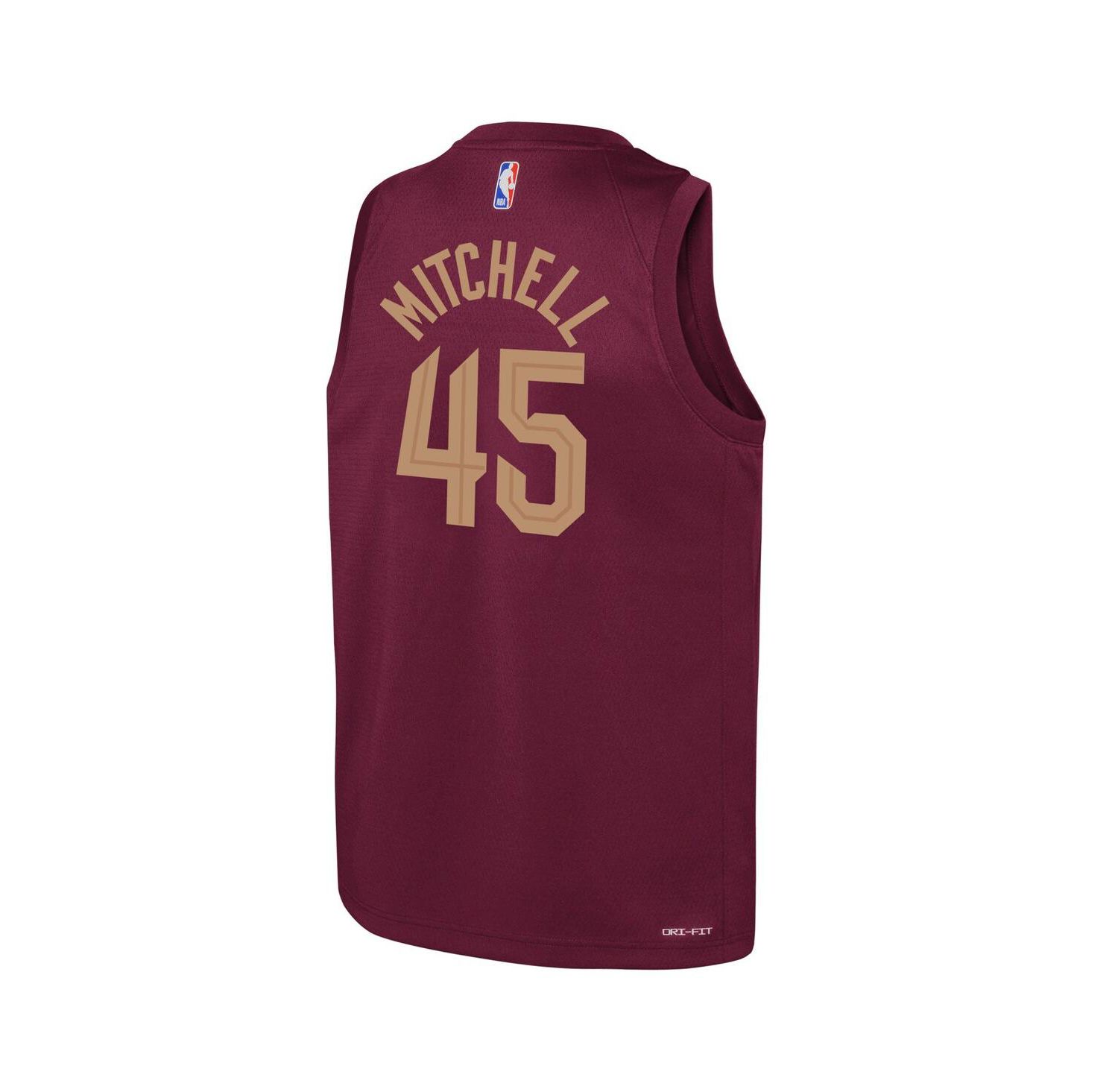 Big Boys and Girls Donovan Mitchell Wine Cleveland Cavaliers 2022/23 Swingman Jersey - Icon Edition