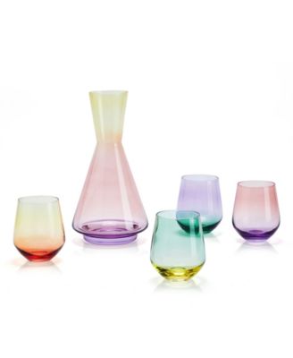 Chroma Stemless Wine Glasses, Set of 4