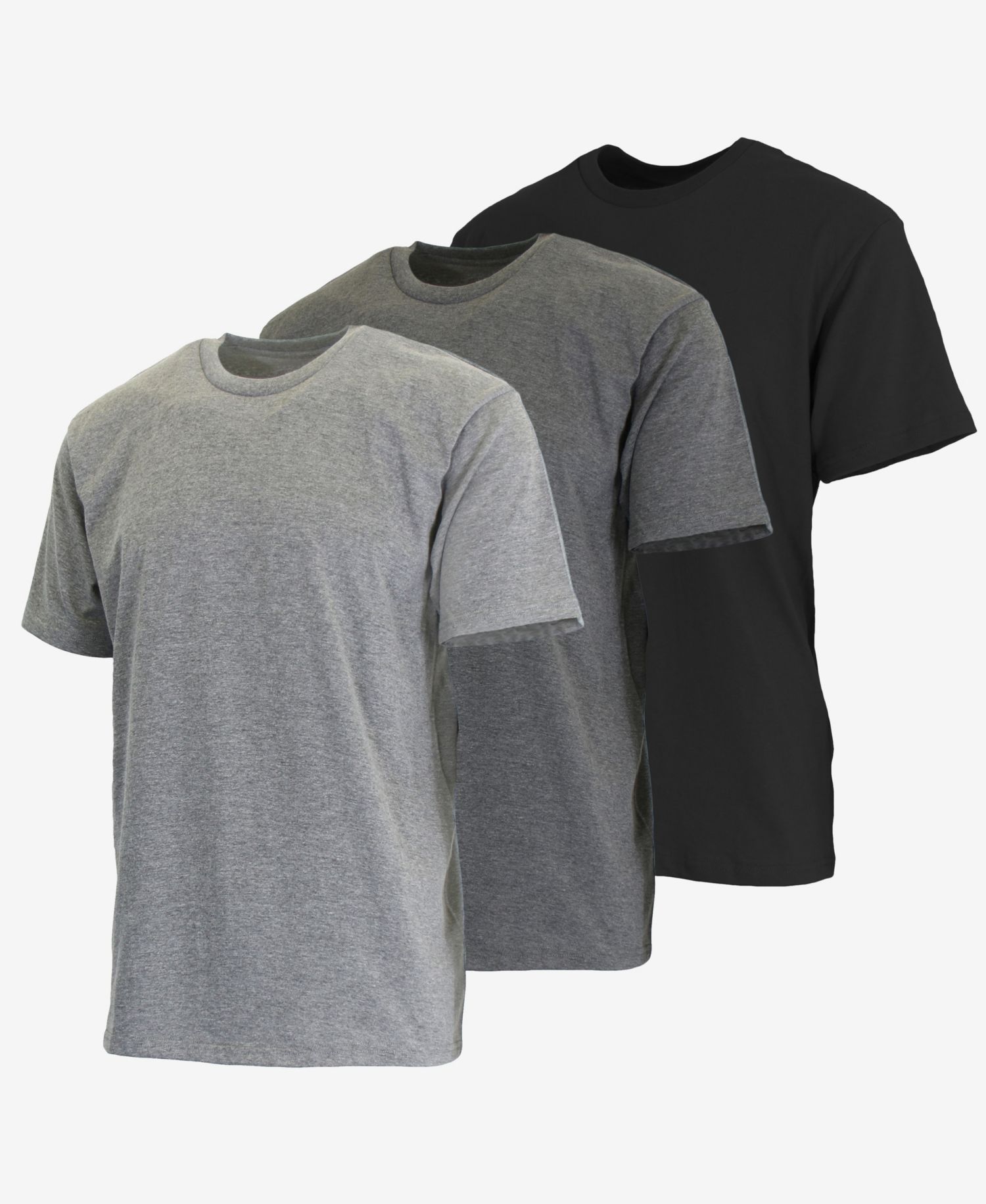 Men's Short Sleeve Crew Neck Classic T-shirt, Pack of 3