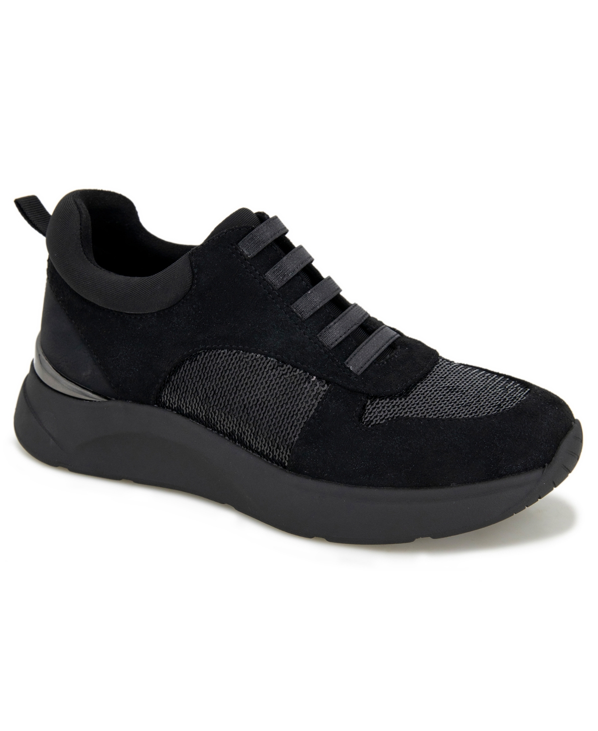 Shop Kenneth Cole Reaction Women's Christal Slip-on Sneakers In Black