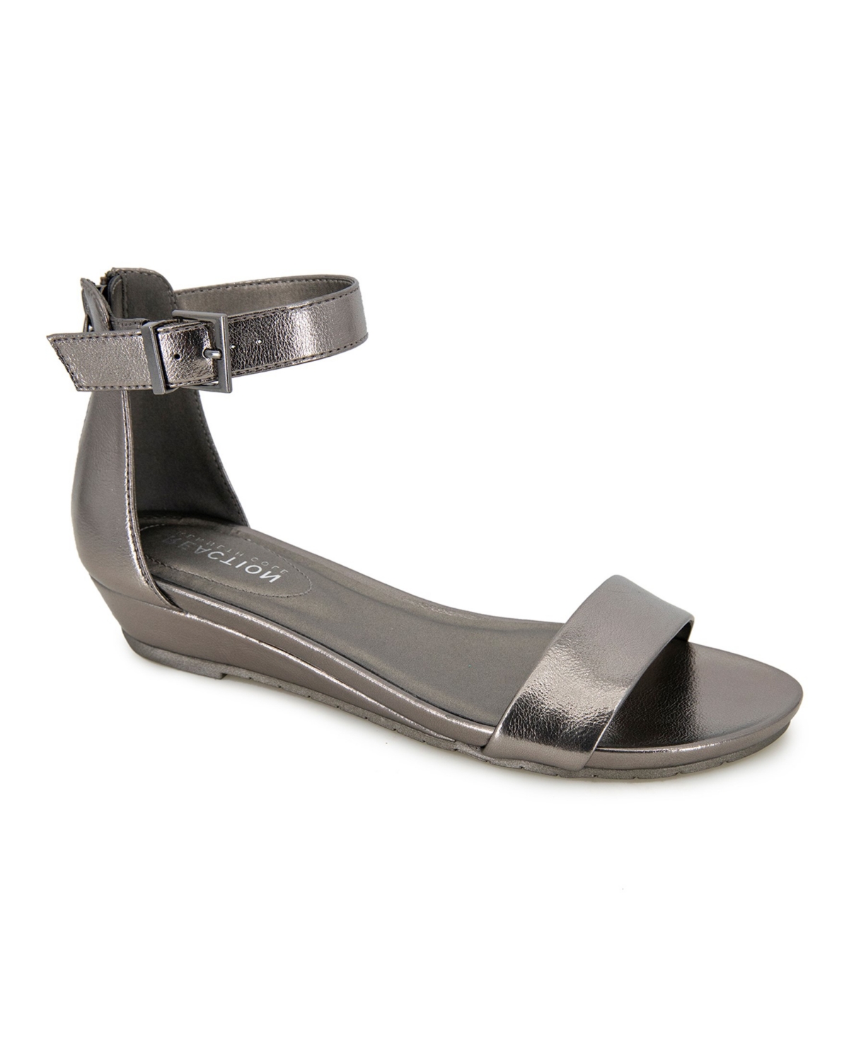 Kenneth Cole Reaction Women's Great Viber Sandals In Pewter