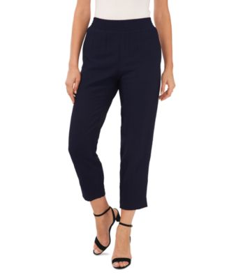 Vince Camuto - Women's Pull-On Cropped Straight-Leg Pants