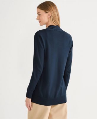 Women's Tall Long Sleeve Open Long Cardigan Sweater