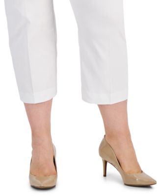 Plus Size Mid-Rise Pull-On Capri Pants, Created for Macy's