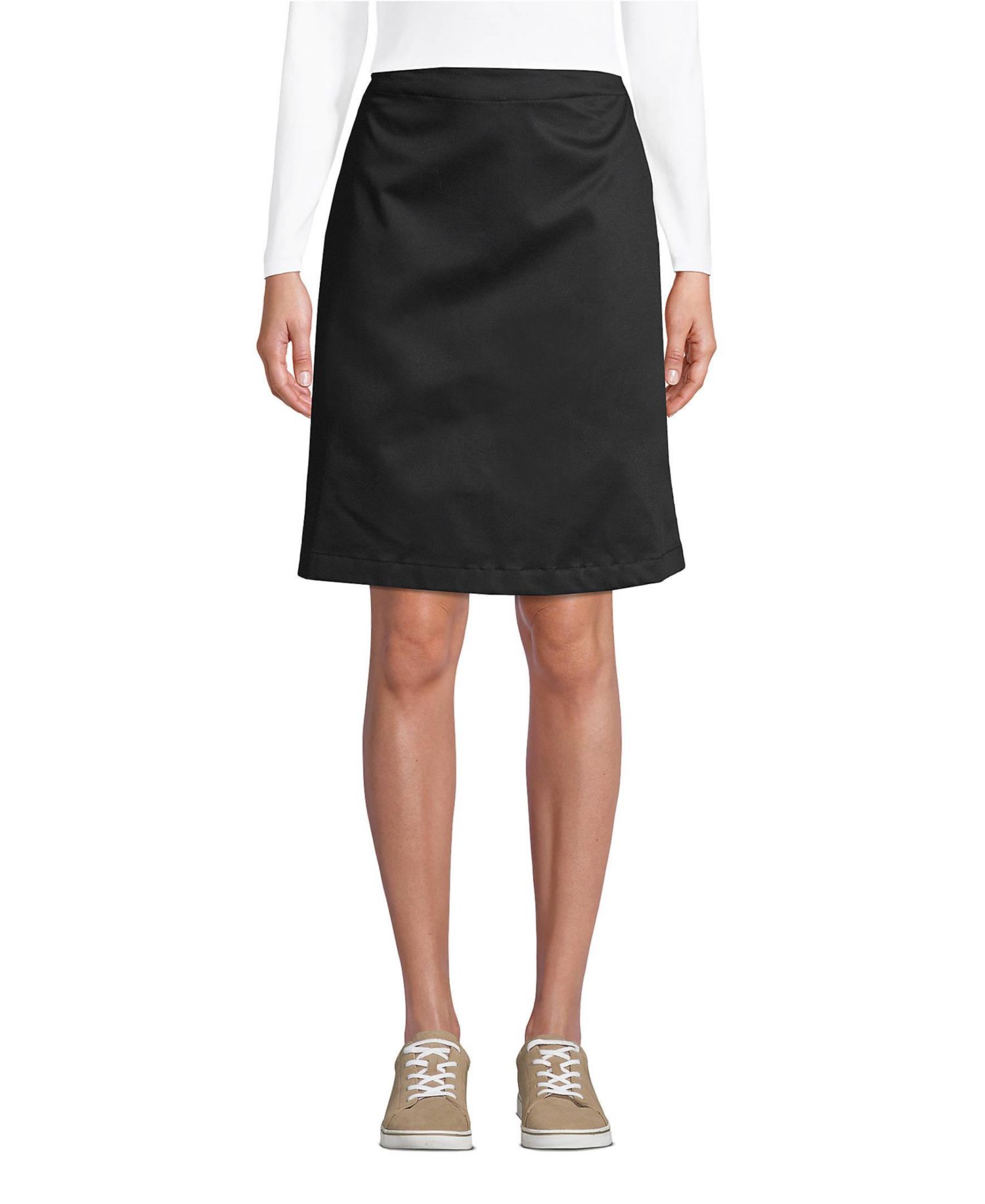Women's Blend Chino Skort Above Knee