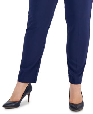 Plus Size Bengaline Skinny Pants, Created for Macy's