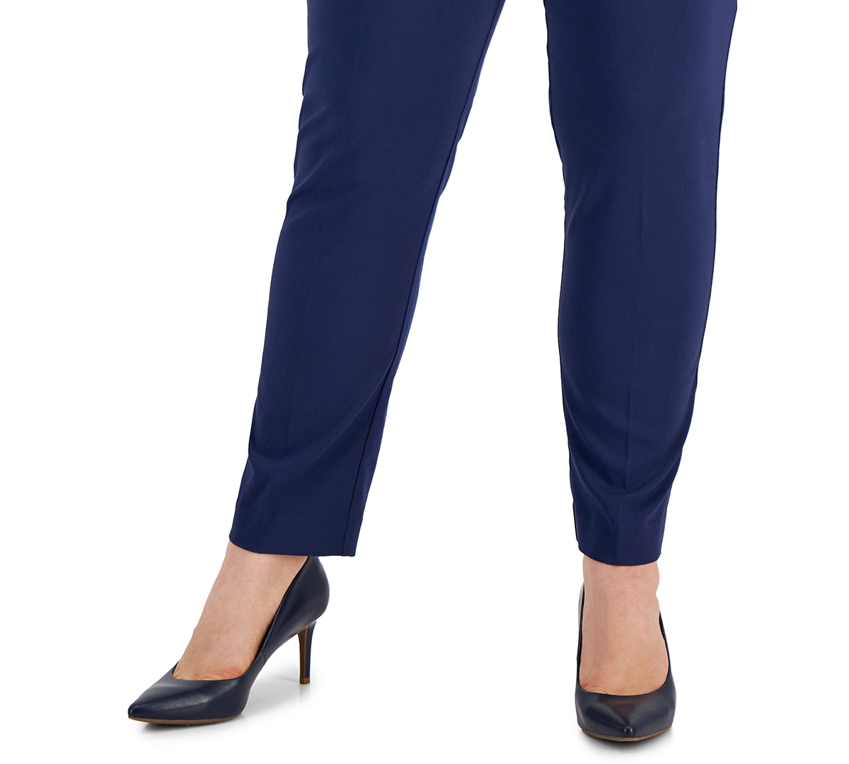 Shop Inc International Concepts Plus Size Bengaline Skinny Pants, Created For Macy's