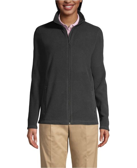 Женские куртки Lands' End Full-Zip Mid-Weight Fleece Jacket