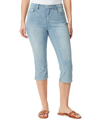 Gloria Vanderbilt Women's Amanda High-Rise Capri Jeans - Macy's