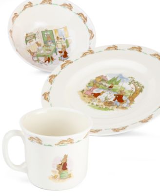 Royal Doulton - "Bunnykins" 3-Piece Children's Dinnerware Set