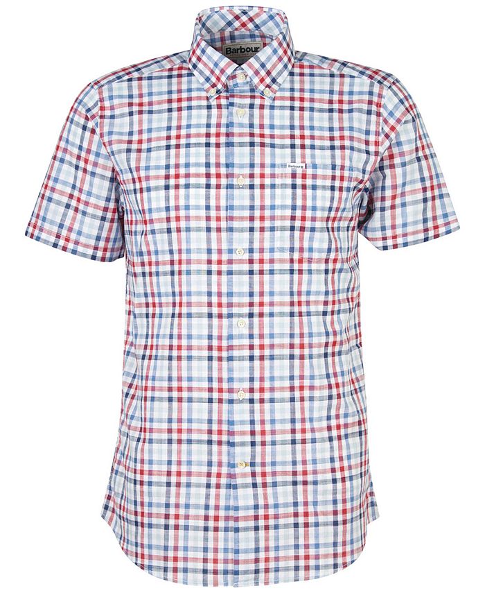 Barbour Barbout Men's Kinson Tailored Plaid Shirt - Macy's