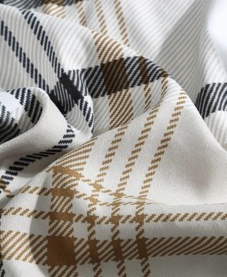 Normandy Plaid Comforter Set, King