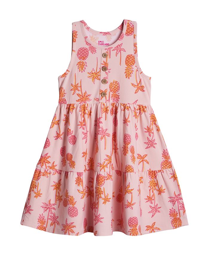 Macys tropical dress hot sale