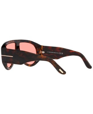 Men's Oversized Pilot Sunglasses, FT1044