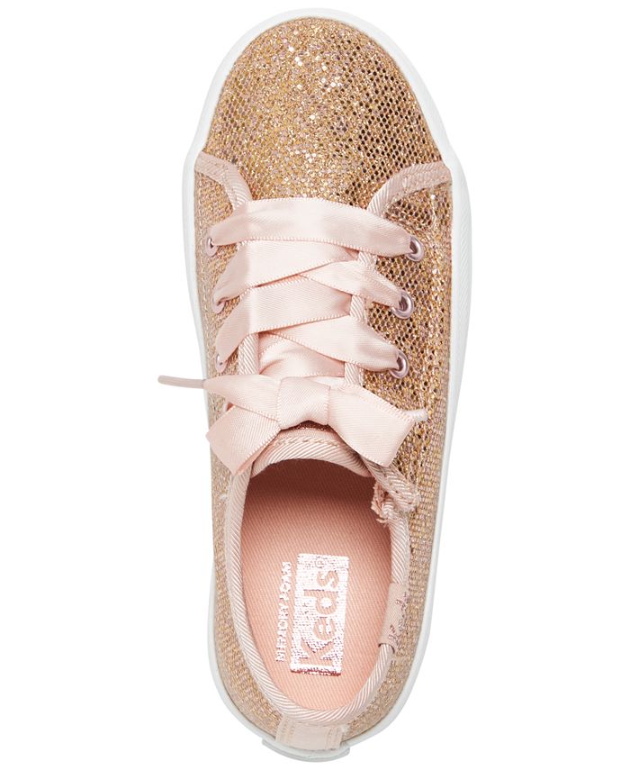 Keds Toddler Girls Kickstart Celebration Sparkle Casual Sneakers from